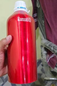 Polished  Red Aluminium Bottle