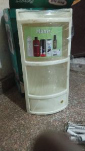 Durable Plastic Bathroom Organizer Mahir Dual Shelf Unit