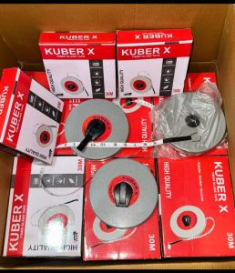 Fiberglass Kuber X 30m Measuring Tape, Width : 12.5mm