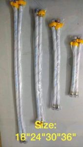 SS Braided Yellow Cap Connection Hose