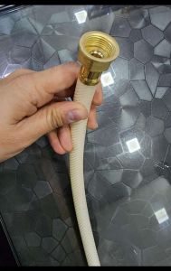 Reinforced Polymer Brass Threaded Flexible Hose Pipe