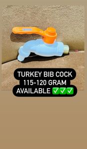Plastic Turkey Bib Cock Tap