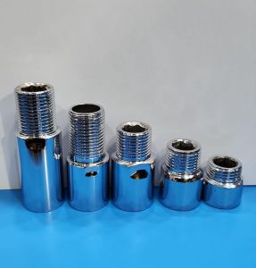 SS Extension Nipple, Color : Silver for Plumbing Connections