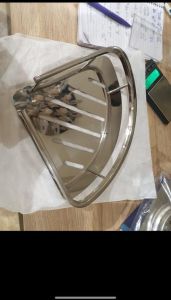 Stainless Steel Corner Shelf