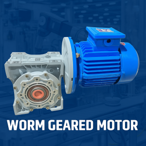 Polished Worm Geared Motor, Brand Name : Comely