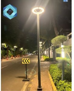 Garden Top Ring Light Pole