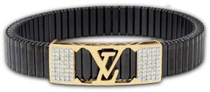 Mens 925 Silver Belt Bracelet