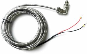 Armored Vibration Sensor Cable (Mil to Bnc) – Heavy-Duty Vibration Sensor Cable