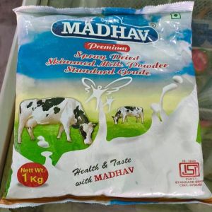 Spray Dried Low Fat Milk Powder, Color : White, Brand Name : Madhav