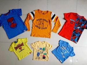 Cotton Kids Export Surplus Garment for Casual Wear