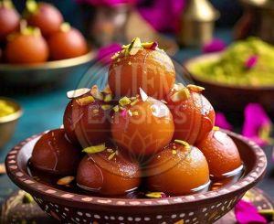 Gulab Jamun, Color : Black, Packaging Type : Tin, Taste : Sweet