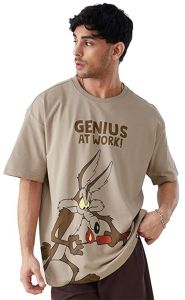 Mens Drop Shoulder T Shirt