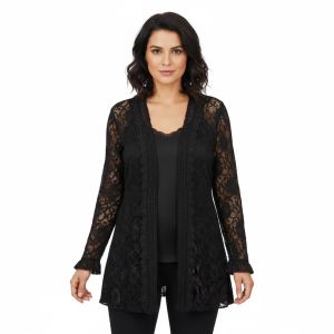 Crochet Ladies Long Shrug