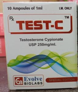 Test C 250mg Testosterone Cypionate Injection