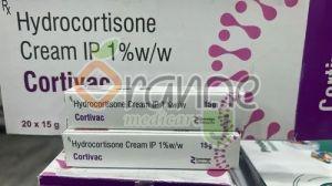 15gm Cortivac Hydrocortisone Cream, Packaging Type : Tube