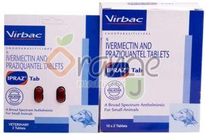 Ipraz Ivermectin Proziquantel Tablets, Packaging Type : Strips