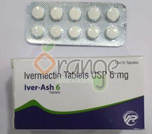 Iverash 6mg Ivermectin Tablets, Packaging Type : Strips
