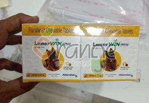Lanerwin 1000mg Fluralaner Chewable Tablets