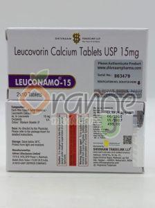 Leuconamo 15mg Calcium Tablets, Packaging Type : Strips