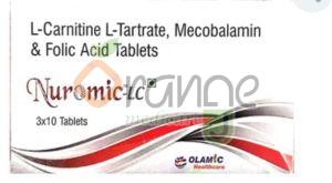 Nuromic Folic Acid Tablets, Packaging Type : Strips