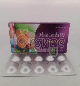 Orlijohn 120mg Orlistat Capsules, Packaging Type : Strips