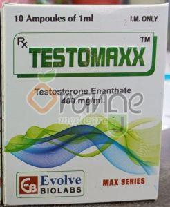 Testomaxx 400mg Testosterone Enanthate Injection, Form : Liquid