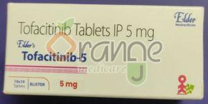 Tofacitinib 5mg Tablets, Packaging Type : Strips