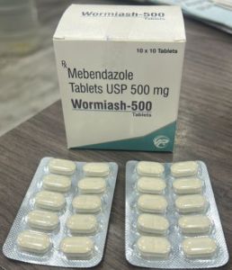 Wormiash Mebendazole 500mg Tablets