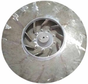 Polished Mild Steel Centrifugal Blower Fan Impeller, Color : Silver