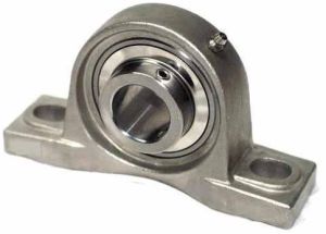 Polished Silver Steel Pump Bearing Housing, Pressure : High Pressure