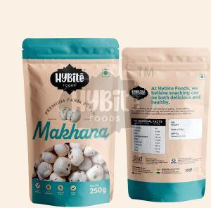 Hybite Foods Farm Fresh Premium Makhana, Packaging Size : 250gm