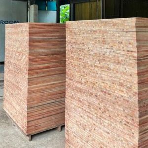 Wood Block Boards, Color : Brown Standard for Construction