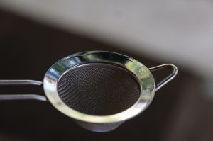 Polished Stainless Steel Matcha Sifter, Color : Silver