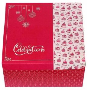 Printed Cake Packaging Box