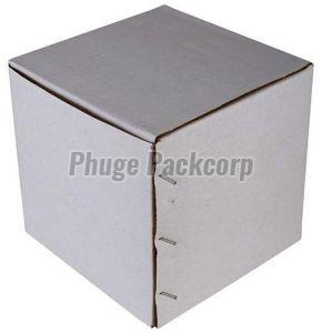 Plain Paper 3 Ply White Corrugated Packaging Box