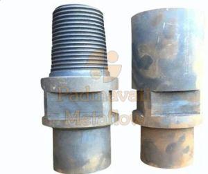 Non Poilshed Mild Steel Grey Drill Rod Adapter for Industrial Use