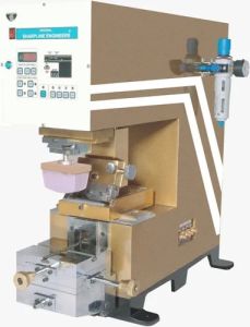 Semi Automatic Stainless Steel Auto Parts Pad Printing Machine