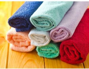 Cotton Hand Towels, Shape : Rectangle, Packaging Type : Poly Bag