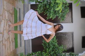 Jute Frill Boho Dress