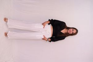 Plain Rayon Palazzo Pants Casual Wear