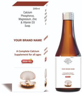 Calcium Phosphorus Magnesium Zinc and Vitamin D3 Suspension
