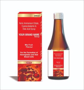 Ferric Ammonium Citrate Folic Acid Cyanocobalamin Syrup