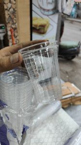 Plain Plastic Disposable Glass, Color : Transparent Multisize