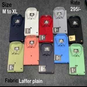 Cotton Mens Plain Shirts Party Wear, Technics : Machine Made