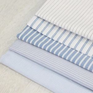 Cotton Polyester Striped Shirting Fabric, Technics : Machine Made