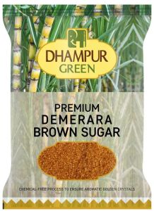 Dhampur Green 800gm Premium Demerara Brown Sugar