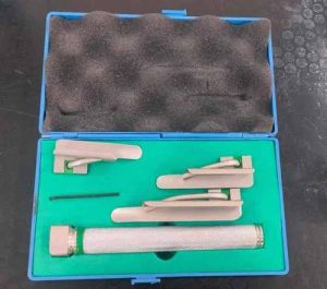 Fiber Optic Laryngoscope Set