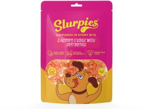 70 Gm Slurpies Salmon Cubes With Soft Bone