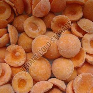 Orange Organic Frozen Apricots for Human Consumption
