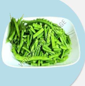 Organic Green Frozen Guar Beans for Cooking